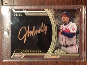 2015 Topps Tier One John Smoltz