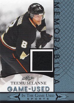 2024 Leaf ITG Used Sports Mega Box Game Used Memorabilia Platinum Selanne