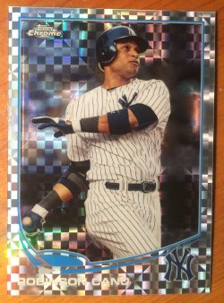 2013 Topps Chrome X-Fractor Robinson Cano