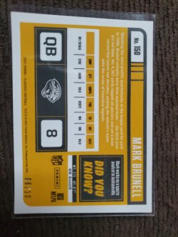 2021 Panini Classics Timeless Tributes Orange Lazer Brunell