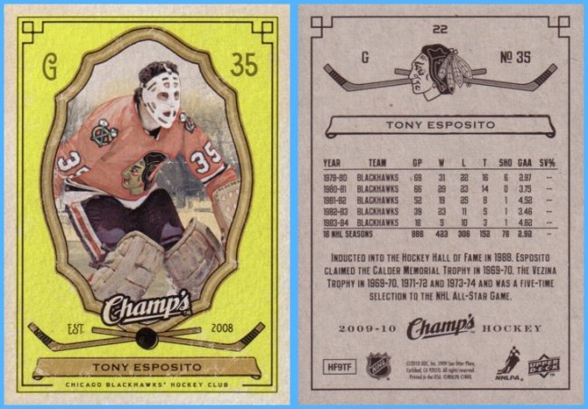 Tony Esposito | Hockey Card Database Wiki | Fandom