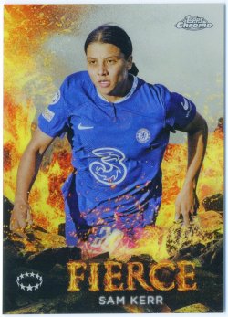 2022-23 Topps Chrome UWCL Fierce Sam Kerr