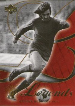 2002 Upper Deck Manchester Unite George Best Legends
