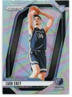 2024-25 Panini Prizm Edey, Zach - Prizms Silver