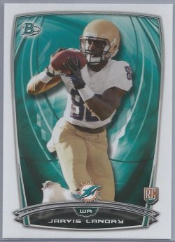 2014 Bowman Football Jarvis Landry Base Rookie