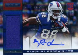 2013 Panini Rookies & Stars Rookie Materials Signatures Longevity Marquise Goodwin