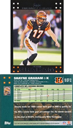 2007 Topps Bengals Topps  - Shayne Graham