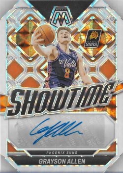 2023-24 Panini Mosaic Showtime Signatures White Grayson Allen #ed 13/25