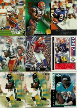 1998  Various (Mixed) Fred Taylor RC Lot (One)