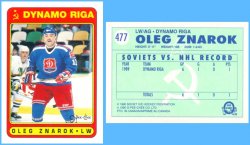 1990-91 O-Pee-Chee  Oleg Znarok
