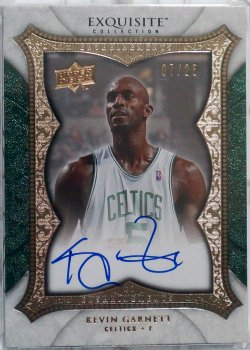 Upper Deck Exquisite Kevin Garnett