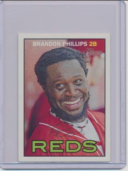    Brandon Phillips 2016 Topps Heritage Mini /100