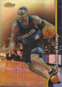 1998 Topps Finest Shawn Kemp Refractor