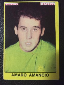 1966 Panini Calciatori  Amaro Amancio