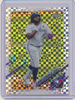   Vladimir Guerrero Jr. 2021 Topps Chrome Xfractor