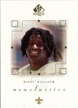 2000 Upper Deck SP Authentic New Classics Ricky Williams