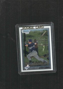 2010 Topps BOWMAN CHROME JERRY SANDS 1ST BOWMAN CHROME PROSPECT CARD