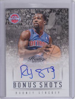 2013-14 Panini Prestige Rodney Stuckey Bonus Shots