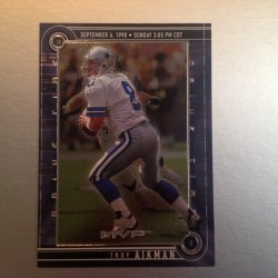 1999 Upper Deck MVP Troy Aikman Drive Time