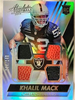 KHALIL MACK - Oakland Raiders - 2014 Topps Strata NFL Rookie