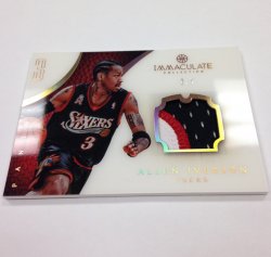 2012-13 Panini Immaculate Allen Iverson Patch
