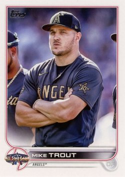2022 Topps Update 22 All Star Game Mike Trout