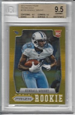 2012 Panini Prizm Kendall Wright Gold Prizm Rookie