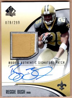 2006 Upper Deck SP Authentic Reggie Bush Rookie Patch Auto RPA