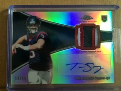 2014 Topps Chrome Tom Savage Rookie Patch Autograph