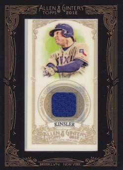 2012 Topps Allen and Ginter Relics Ian Kinsler