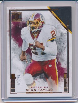    Sean Taylor 2025 Panini Impeccable Bronze /25