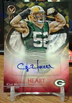 2014 Topps Valor Heart Clay Matthews