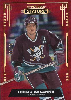 2021/22 Upper Deck Stature Red Selanne
