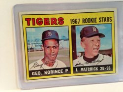 1967 Topps  George Korince / Matchick