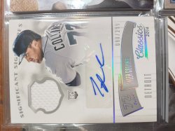 2014 Panini Significant Signatures Detroit Tiger: Tyler Collins Auto Relic 90/299 