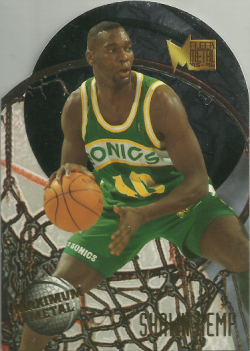1995 Fleer Metal Shawn Kemp Maximium Metal