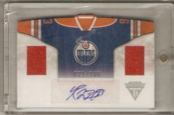 2012 Panini Titanium Ryan Nugent Hopkins Home Sweaters