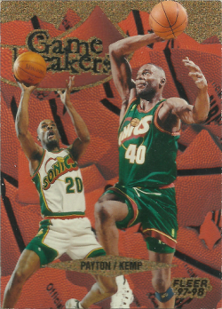 1997 Fleer  Shawn Kemp Game Breakers