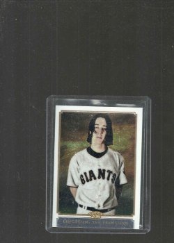 2010 Topps TOPPS CHROME TIM LINCECUM TOPPS CHROME  TOPPS 206 INSERT