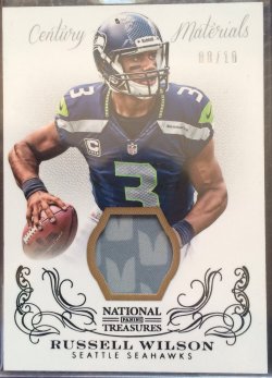 2013 Panini National Treasures Russell Wilson