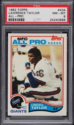1982 Topps  Lawrence Taylor