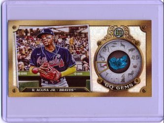    Ronald Acuna 2022 Topps Gypsy Queen GQ Gems Minis