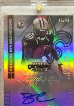 2014  Playoff Contenders Brandin Cooks Championship Ticket 