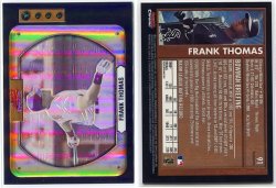 2000  Bowman Chrome Retro/Future Refractors Frank Thomas