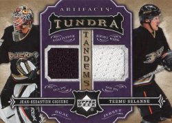 2007/08  Artifacts Tundra Tandems Metallic Purple Selanne/Giguere