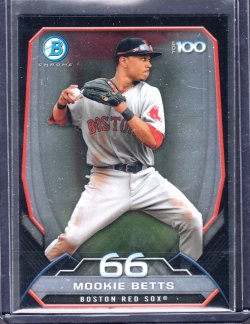 2014 Bowman  Mookie Betts Top 100 Insert