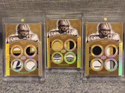 2010 Upper Deck Exquisite  Drew Brees Exquisite Rare Materials Set