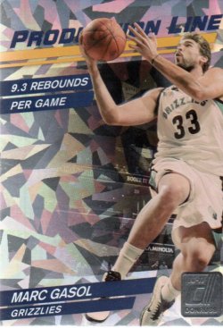 2010-11 Panini Donruss Production Line Marc Gasol