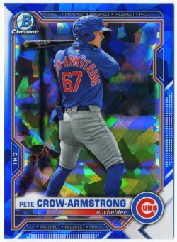 2021 Bowman Draft Sapphire Editions Pete Crow-Armstrong