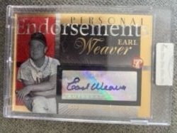  Topps pristine gold earl weaver